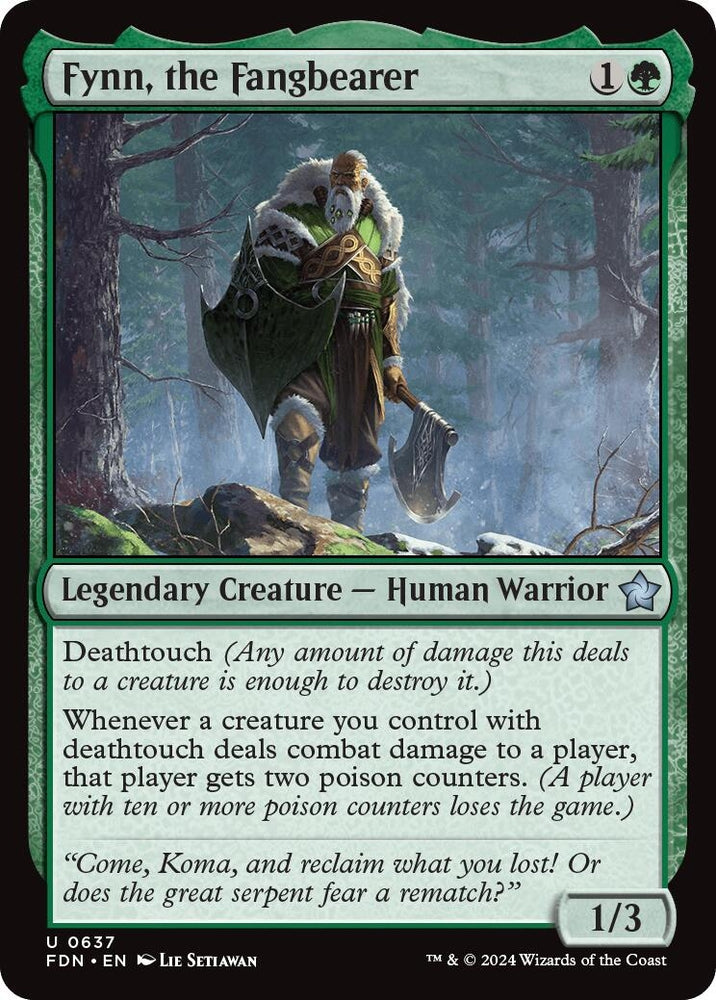 Image for Fynn, the Fangbearer (637) [Foundations]