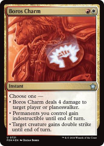 Image for Boros Charm (721) [Foundations]