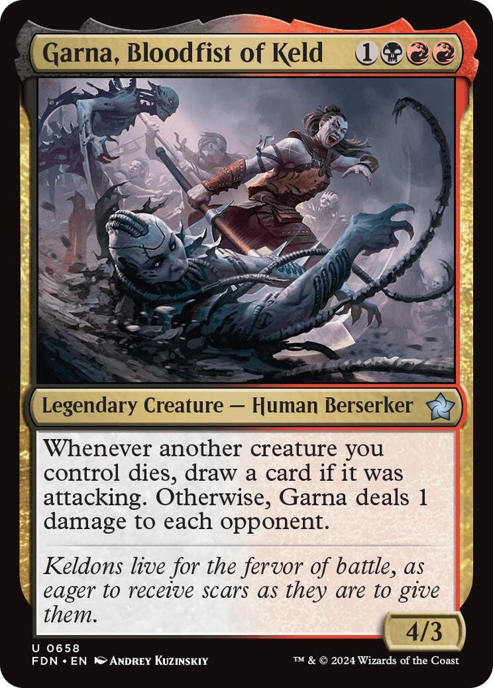 Image for Garna, Bloodfist of Keld (658) [Foundations]