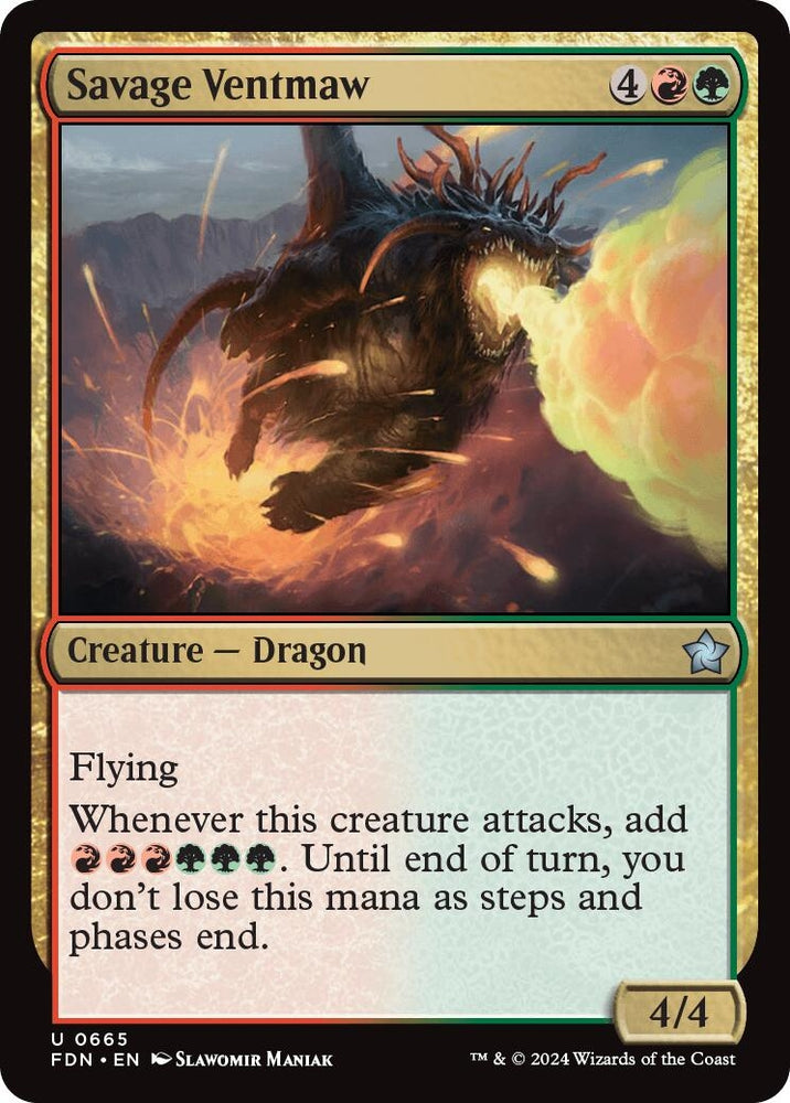 Image for Savage Ventmaw (665) [Foundations]