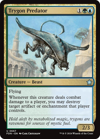 Image for Trygon Predator (667) [Foundations]