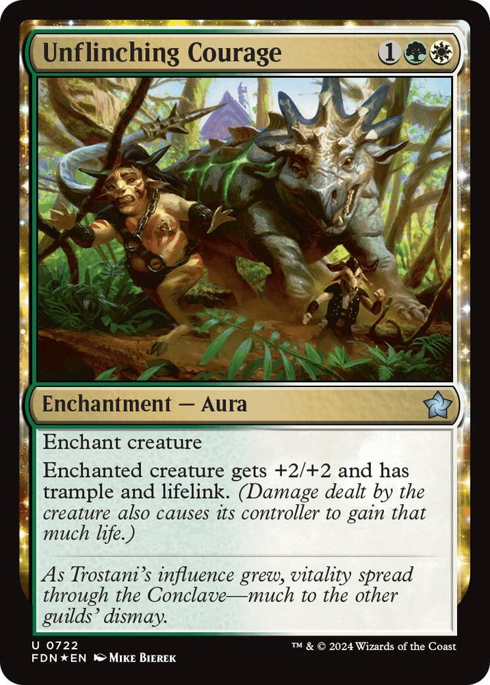 Image for Unflinching Courage (722) [Foundations]