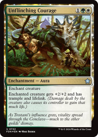Image for Unflinching Courage (722) [Foundations]