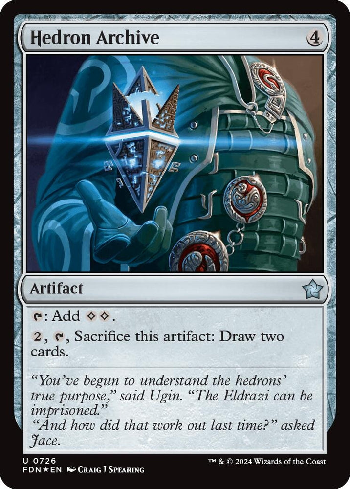 Image for Hedron Archive (726) [Foundations]
