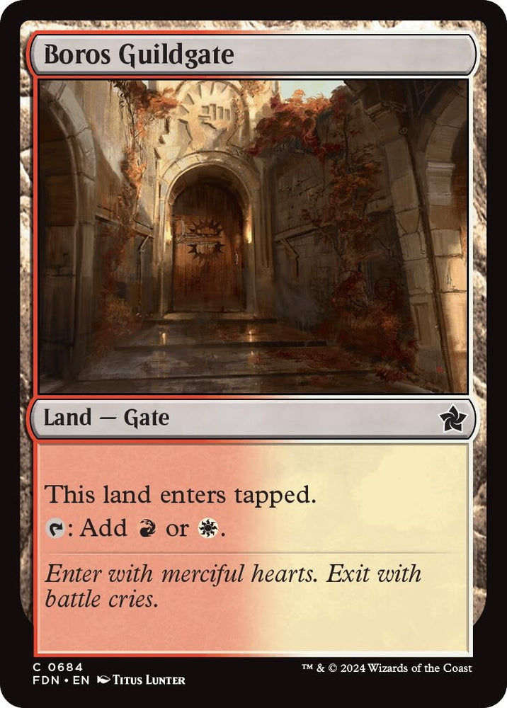 Image for Boros Guildgate (684) [Foundations]