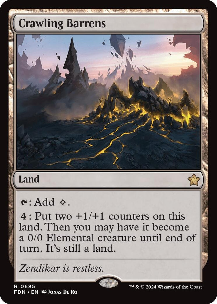 Image for Crawling Barrens (685) [Foundations]