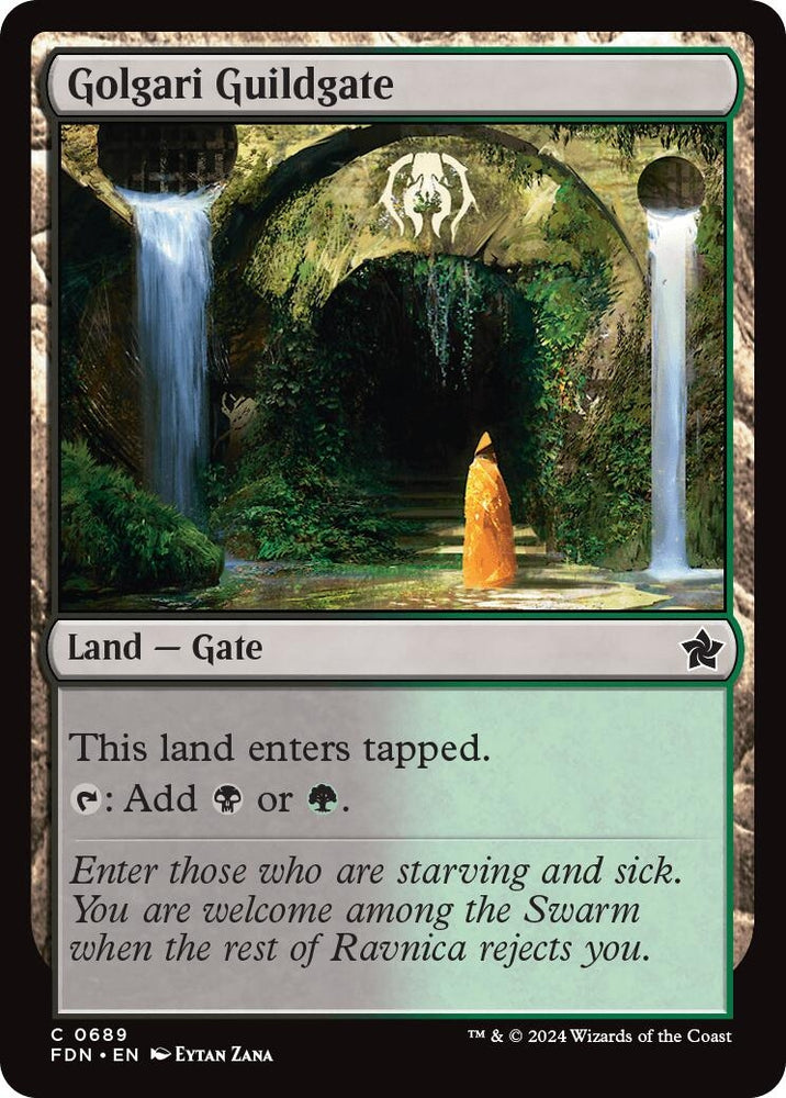Image for Golgari Guildgate (689) [Foundations]