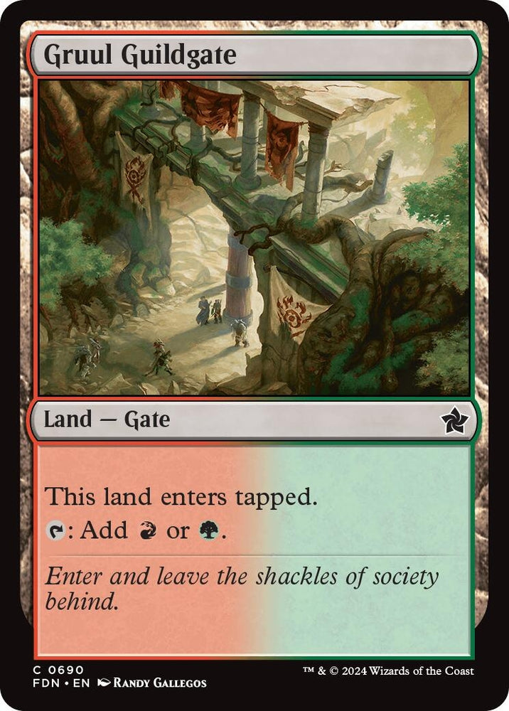 Image for Gruul Guildgate (690) [Foundations]