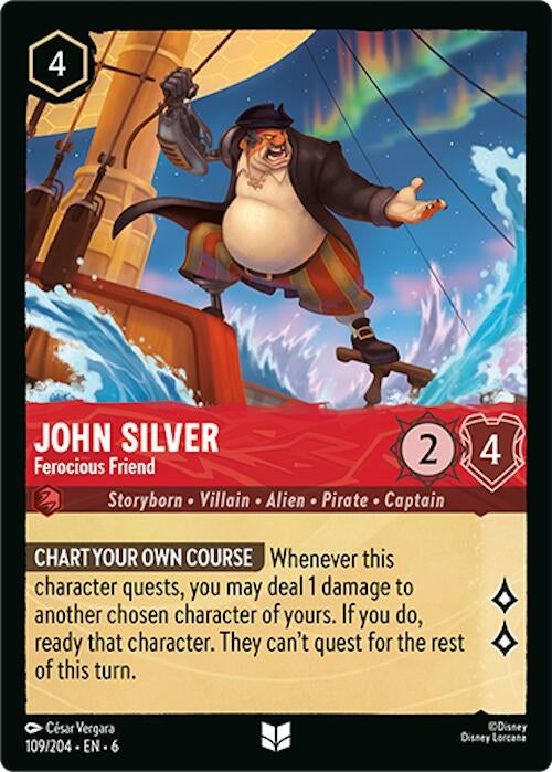 Image for John Silver - Ferocious Friend (109/204) [Azurite Sea]