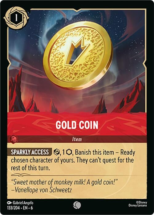 Image for Gold Coin (133/204) [Azurite Sea]