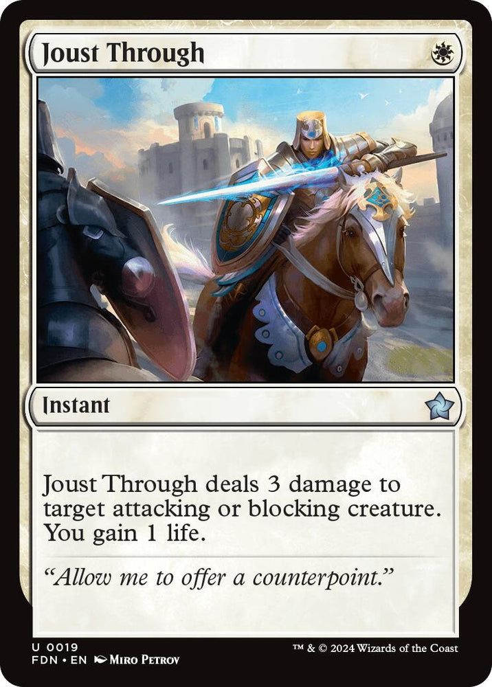 Image for Joust Through (19) [Foundations]