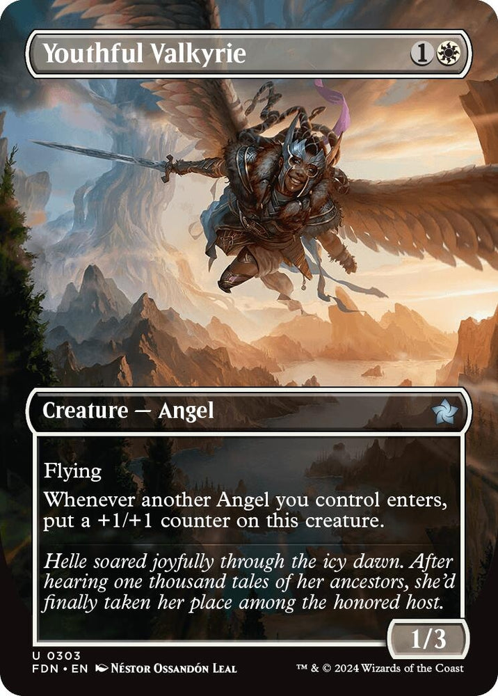 Image for Youthful Valkyrie (Borderless) (303) [Foundations]