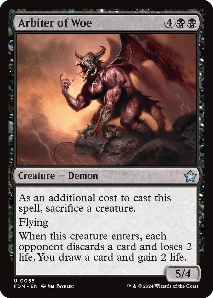 Image for Arbiter of Woe (55) [Foundations]