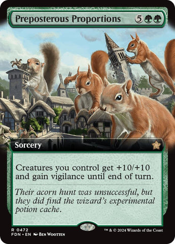 Image for Preposterous Proportions (Extended Art) (472) [Foundations]