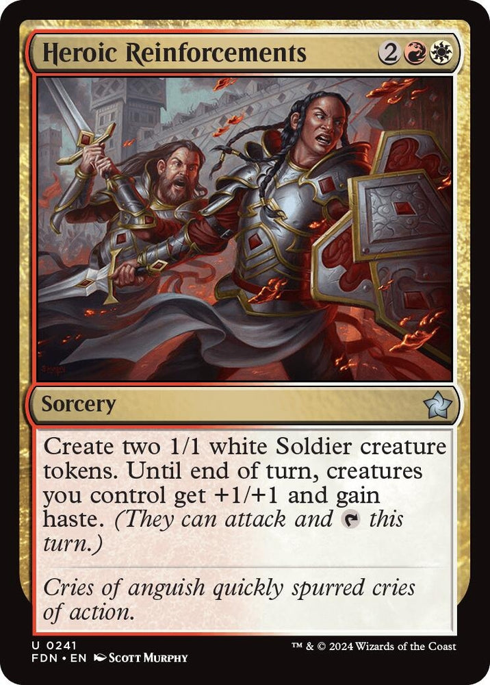 Image for Heroic Reinforcements (241) [Foundations]
