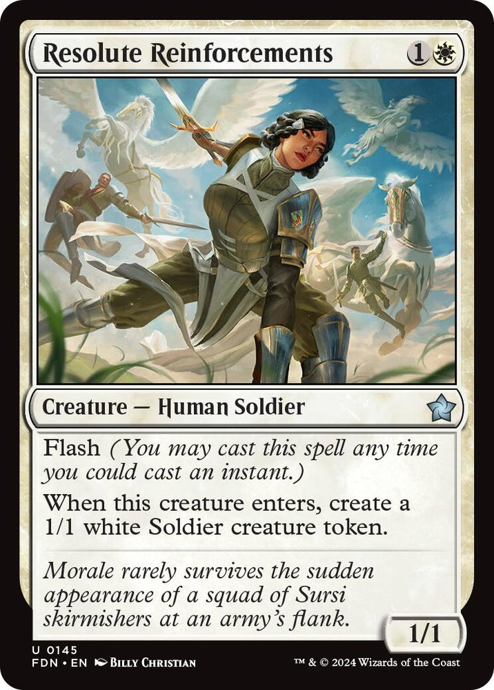 Image for Resolute Reinforcements (145) [Foundations]