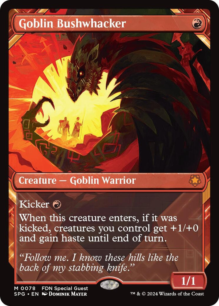 Image for Goblin Bushwhacker (Showcase) (78) [Special Guests]