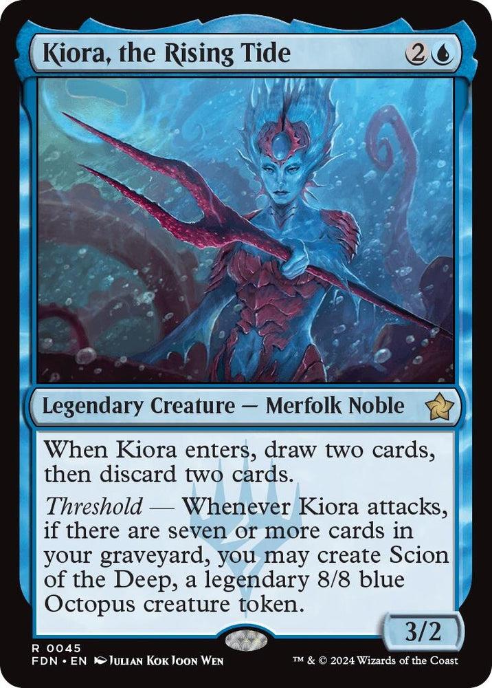 Image for Kiora, the Rising Tide (45) [Foundations]