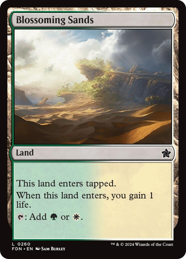 Image for Blossoming Sands (260) [Foundations]