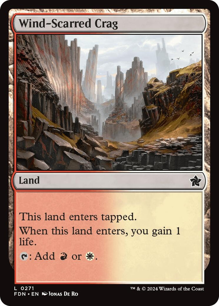 Image for Wind-Scarred Crag (271) [Foundations]