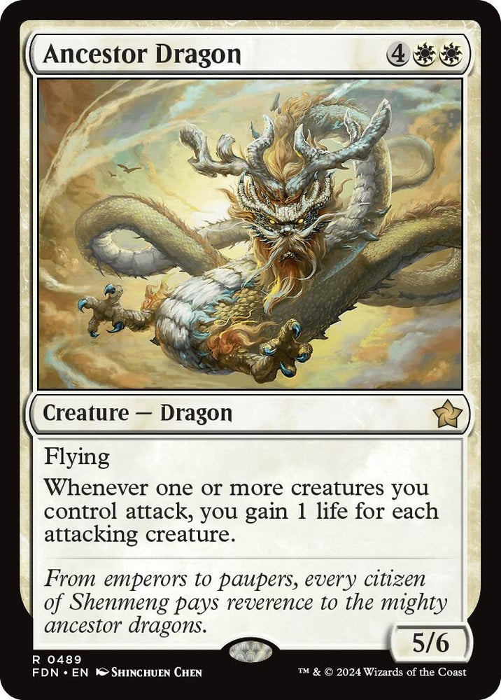 Image for Ancestor Dragon (489) [Foundations]