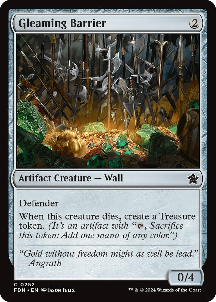 Image for Gleaming Barrier (252) [Foundations]