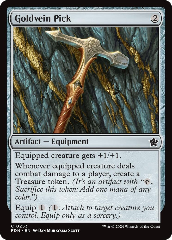 Image for Goldvein Pick (253) [Foundations]