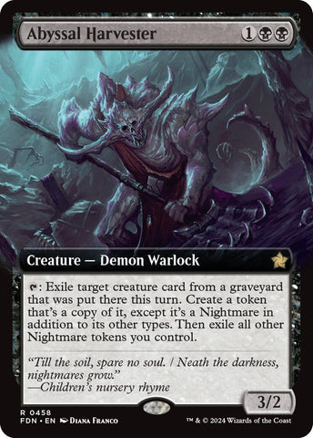 Image for Abyssal Harvester (Extended Art) (458) [Foundations]