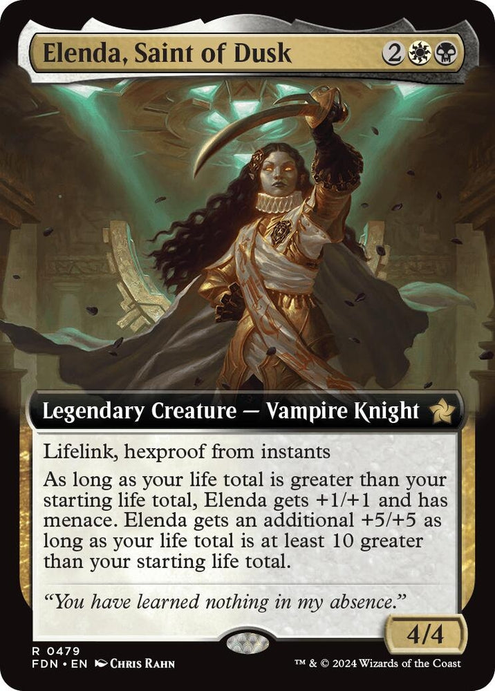Image for Elenda, Saint of Dusk (Extended Art) (479) [Foundations]