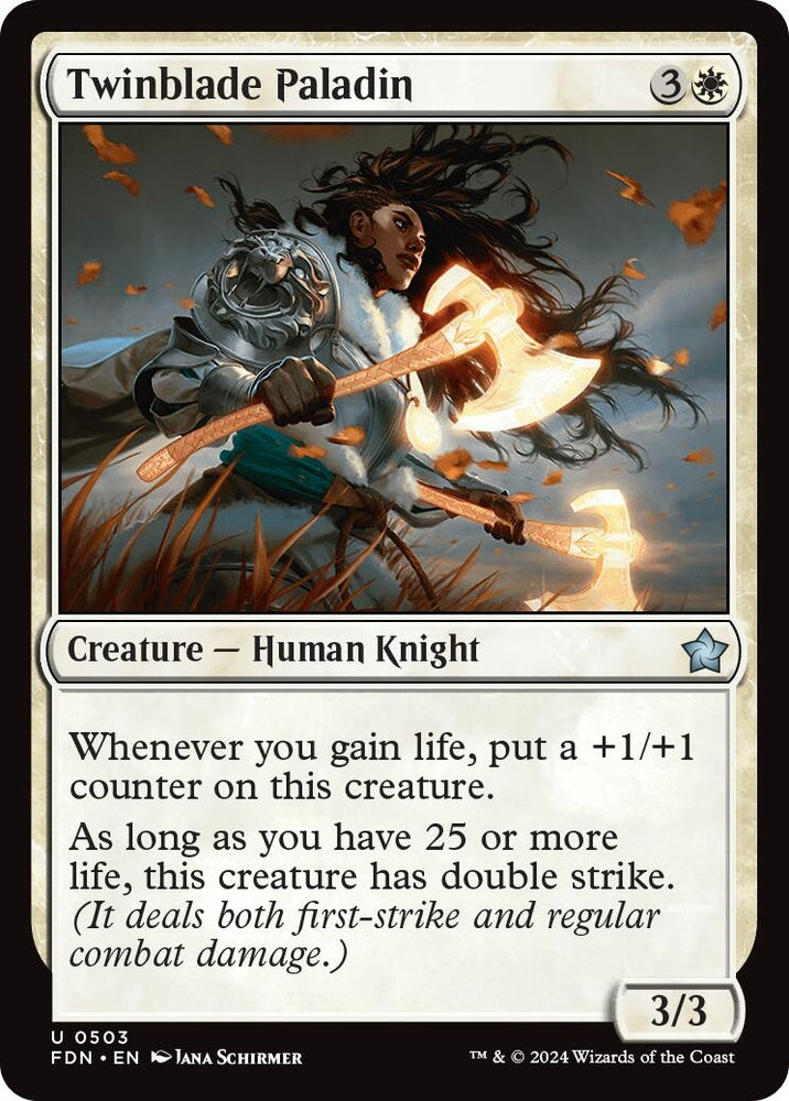 Image for Twinblade Paladin (503) [Foundations]