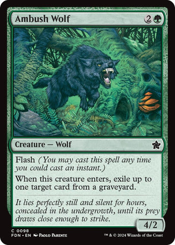 Image for Ambush Wolf (98) [Foundations]