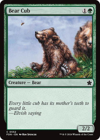 Image for Bear Cub (552) [Foundations]