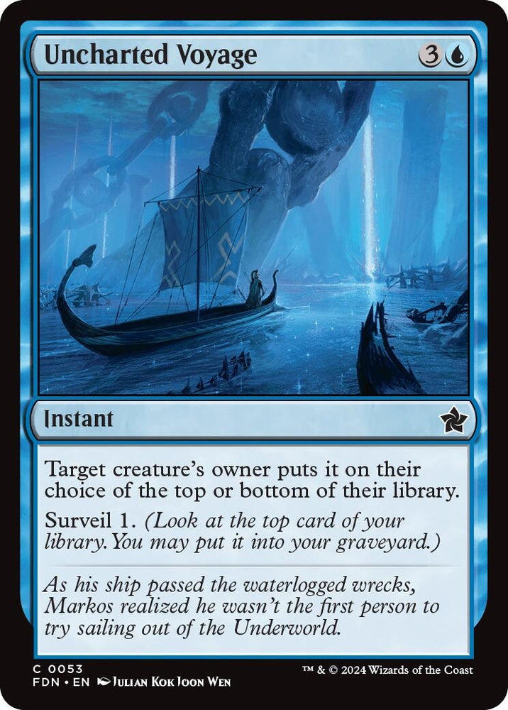 Image for Uncharted Voyage (53) [Foundations]