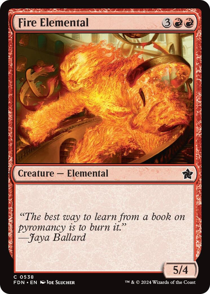 Image for Fire Elemental (538) [Foundations]