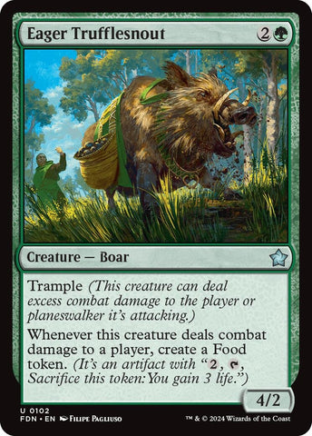 Image for Eager Trufflesnout (102) [Foundations]