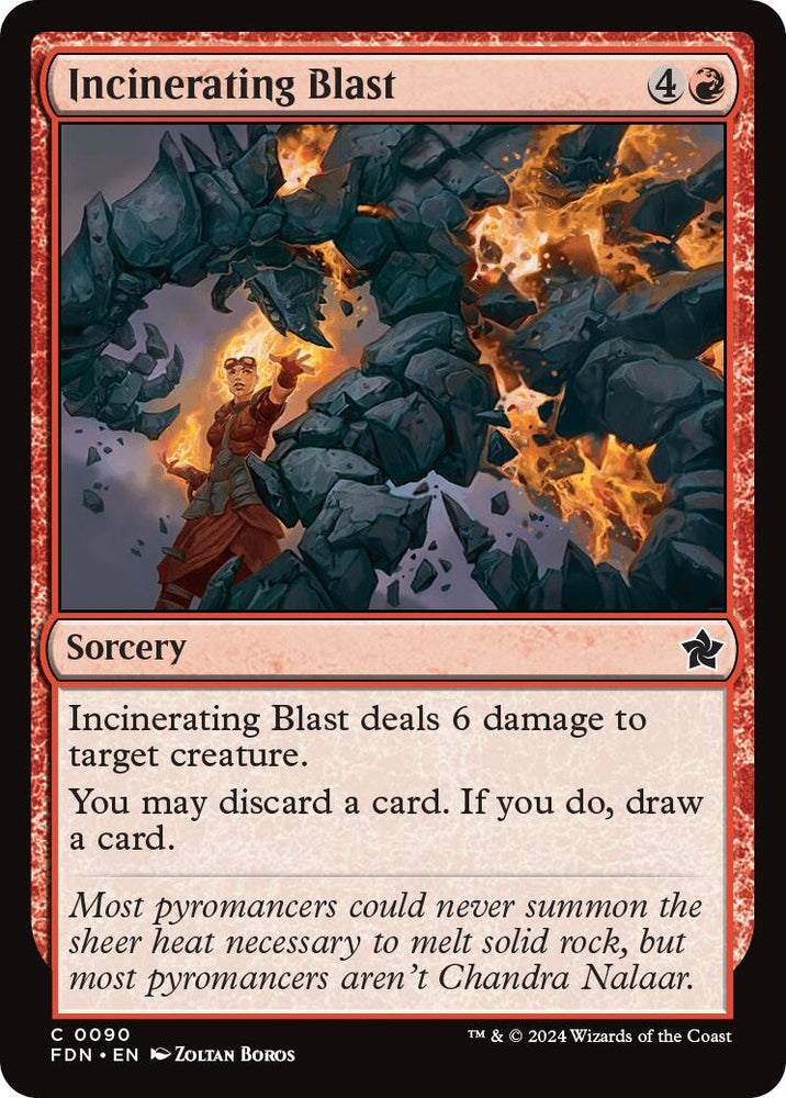 Image for Incinerating Blast (90) [Foundations]