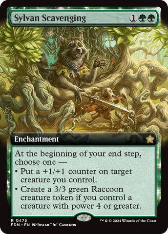 Image for Sylvan Scavenging (Extended Art) (475) [Foundations]