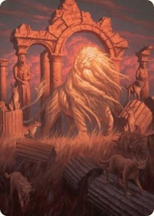 Image for Arahbo, the First Fang Art Card (26/54) (26) [Art Series: Foundations]