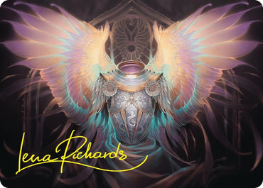 Image for Celestial Armor Art Card (2/54) (Gold-Stamped Signature) (2) [Art Series: Foundations]