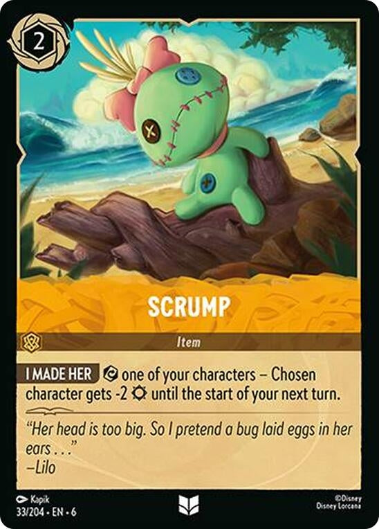 Image for Scrump (33/204) - Disney Lorcana