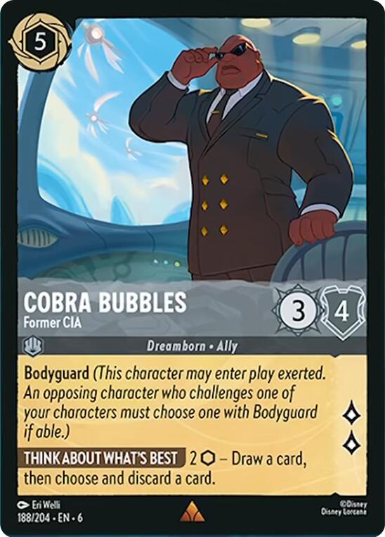 Cobra Bubbles - Former CIA (188/204) [Azurite Sea]