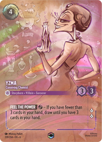 Image for Yzma - Conniving Chemist (Enchanted) (209/204) - Disney Lorcana