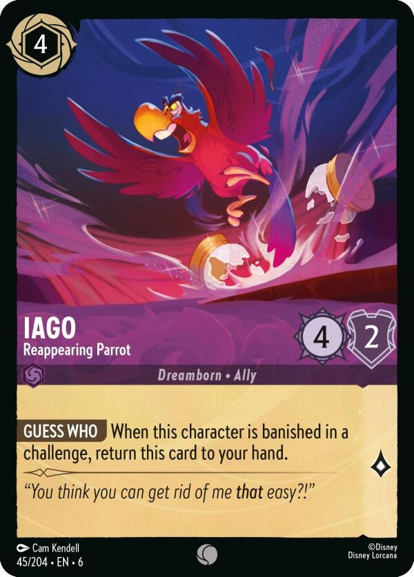 Image for Iago - Reappearing Parrot (45/204) [Azurite Sea]