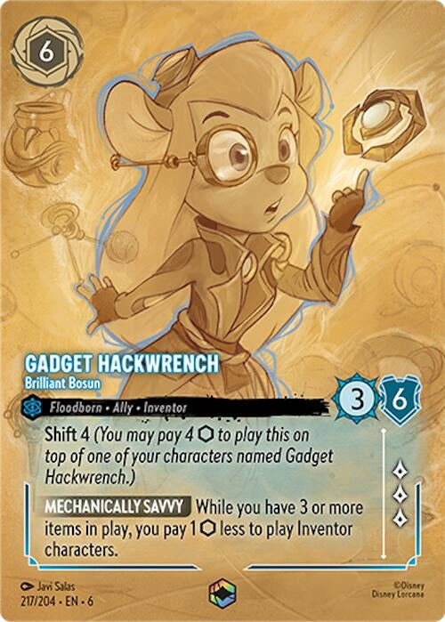 Image for Gadget Hackwrench - Brilliant Bosun (Enchanted) (217/204) [Azurite Sea]