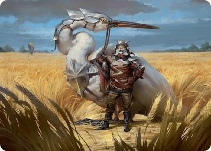 Image for Skyknight Squire Art Card (4/54) (4) [Art Series: Foundations]