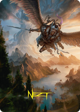 Image for Youthful Valkyrie Art Card (28/54) (Gold-Stamped Signature) (28) [Art Series: Foundations]