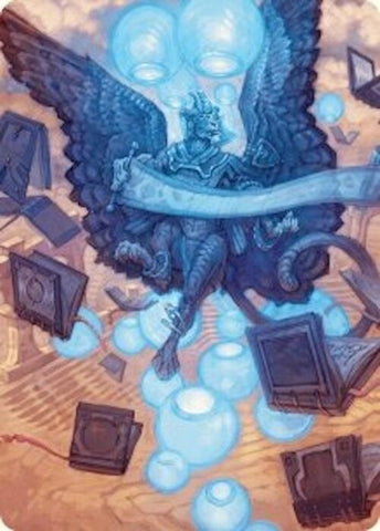 Image for Sphinx of Forgotten Lore Art Card (33/54) (33) [Art Series: Foundations]