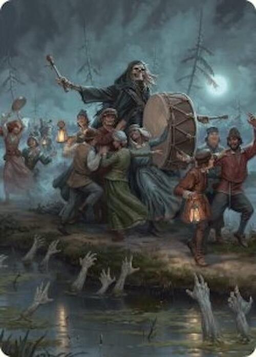 Image for Blasphemous Edict Art Card (35/54) (35) [Art Series: Foundations]