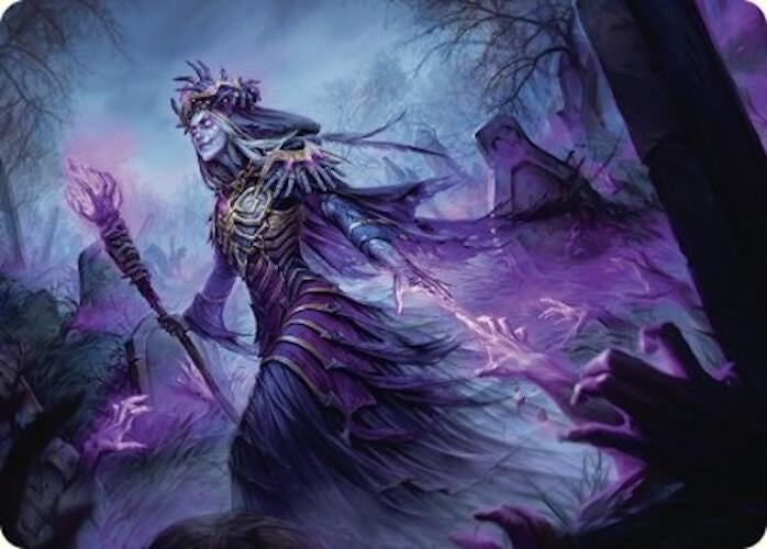 Image for Zul Ashur, Lich Lord Art Card (10/54) (10) [Art Series: Foundations]