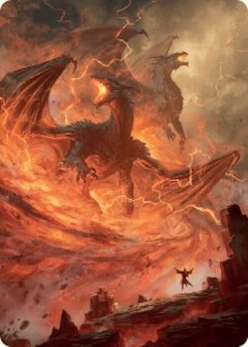 Image for Rite of the Dragoncaller Art Card (38/54) (38) [Art Series: Foundations]